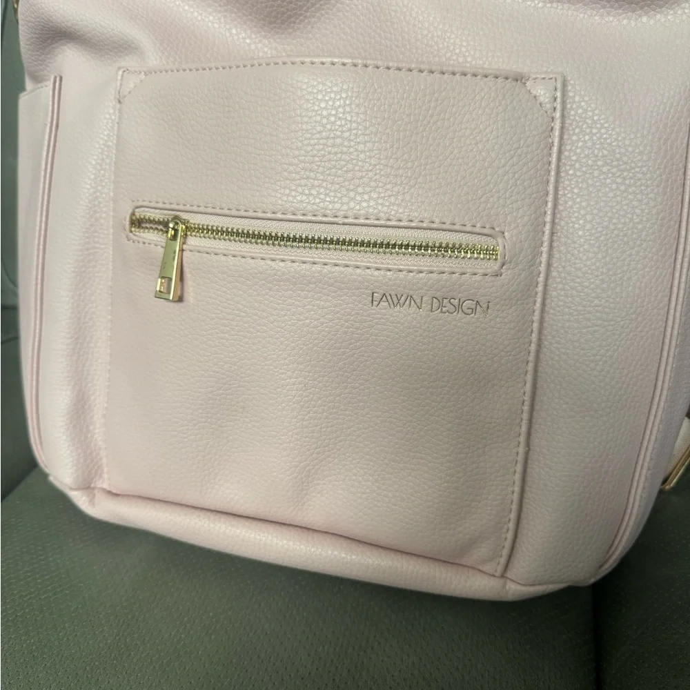 Fawn Design Pink Blush diaper bag